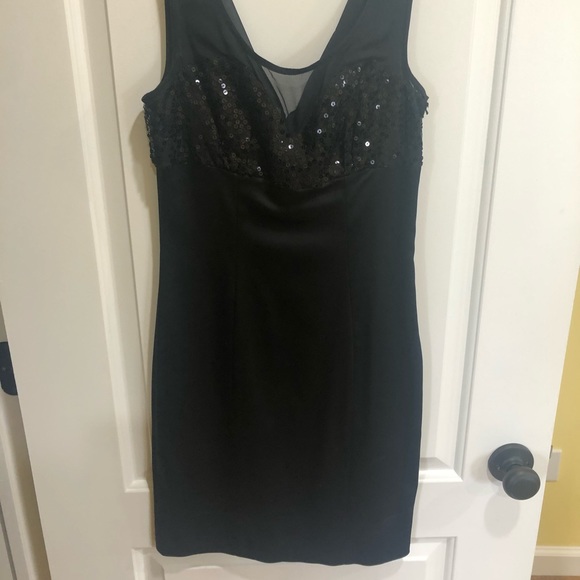 Sample Vintage Betsey Johnson Little Black Dress - Picture 1 of 6